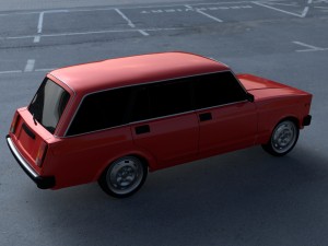 lada nova hdri 3Dモデル