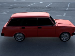 lada nova hdri 3Dモデル