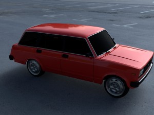 lada nova hdri 3Dモデル