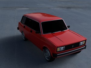 lada nova hdri 3Dモデル