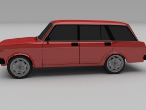 lada nova hdri 3Dモデル