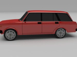 lada nova hdri 3D Model