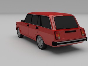 lada nova hdri 3Dモデル