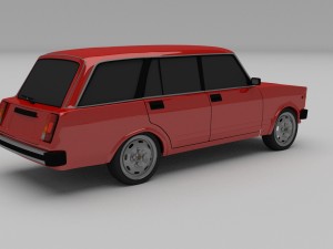 lada nova hdri 3Dモデル