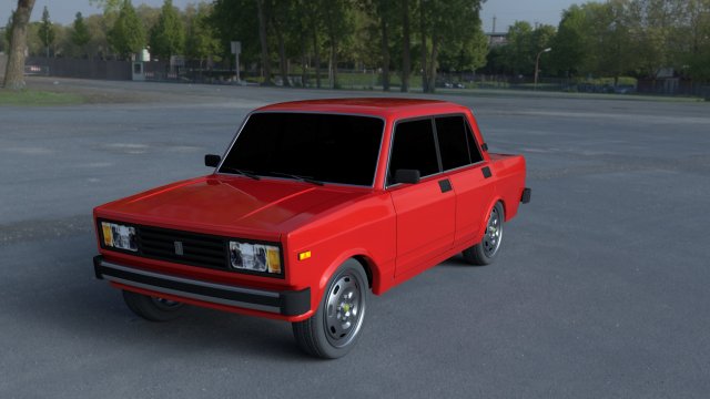 lada nova riva hdri 3D 模型 .c4d .max .obj .3ds .fbx .stl .blend 