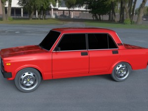 lada nova riva hdri 3D 模型