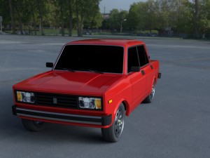 lada nova riva hdri 3D 模型