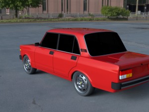 lada nova riva hdri 3D 模型