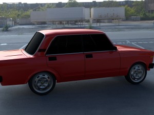 lada nova riva hdri 3D 模型