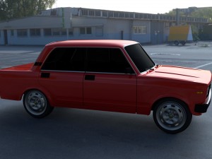lada nova riva hdri 3D 模型