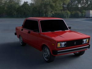 lada nova riva hdri 3D 模型