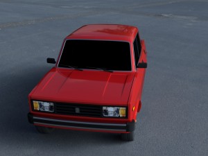 lada nova riva hdri 3D 模型