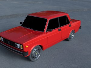 lada nova riva hdri 3D 模型