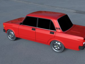 lada nova riva hdri 3D 模型