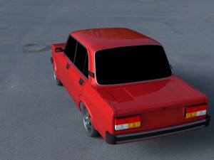 lada nova riva hdri 3D 模型