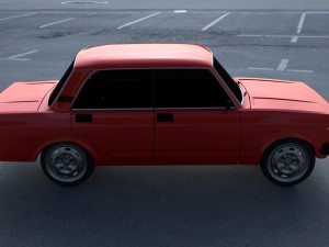 lada nova riva hdri 3D 模型