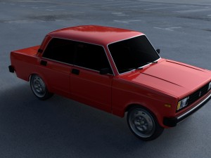 lada nova riva hdri 3D 模型