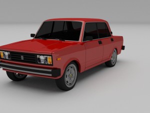 lada nova riva hdri 3D 模型