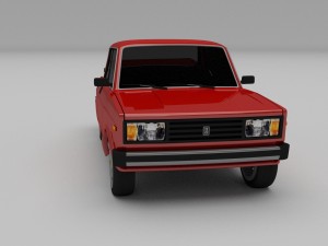 lada nova riva hdri 3D 模型