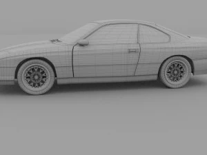 bmw serie 8 e31 hdri Modello 3D