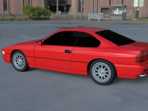 bmw serie 8 e31 hdri Modello 3D