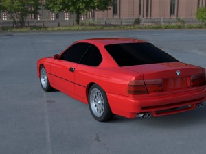 bmw 8 series e31 hdri Modelo 3D