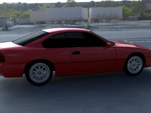 bmw serie 8 e31 hdri Modello 3D