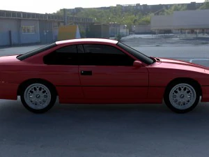 bmw serie 8 e31 hdri Modello 3D