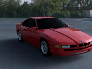bmw serie 8 e31 hdri Modello 3D