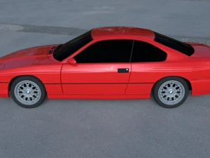 bmw serie 8 e31 hdri Modello 3D
