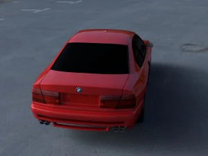 bmw serie 8 e31 hdri Modello 3D