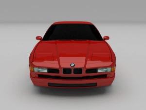 bmw serie 8 e31 hdri Modello 3D