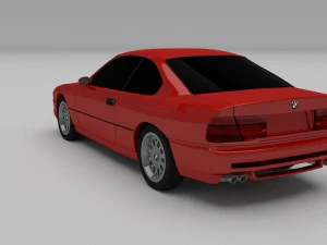 bmw serie 8 e31 hdri Modello 3D