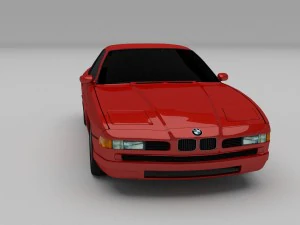 bmw serie 8 e31 hdri Modello 3D