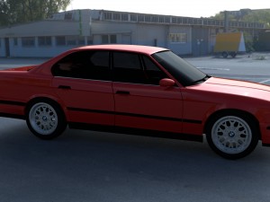 bmw 5 series e34 hdri 3Dモデル