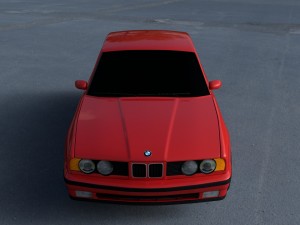 bmw 5 series e34 hdri 3Dモデル