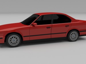 bmw 5 series e34 hdri 3Dモデル