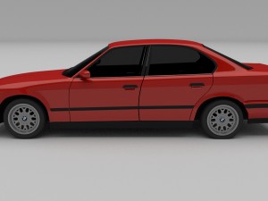 bmw 5 series e34 hdri 3Dモデル