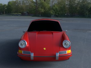 1965 porsche 911 hdri 3D Модель