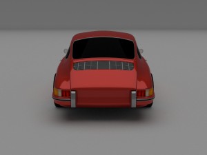 1965 porsche 911 hdri 3D Модель