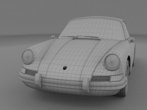 1965 porsche 911 hdri 3D Модель