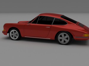 1965 porsche 911 hdri 3D Модель