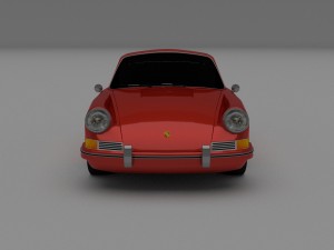 1965 porsche 911 hdri 3D Модель