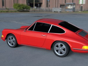 1965 porsche 911 hdri 3D Модель