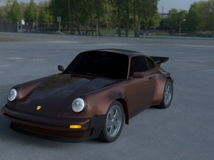 porsche 911 930 hdri Modelo 3D
