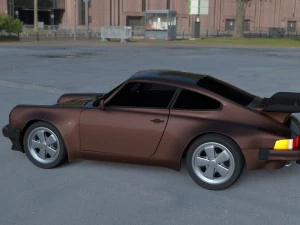porsche 911 930 hdri 3D Model