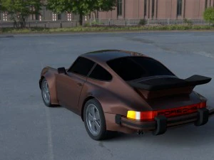porsche 911 930 hdri 3D Model