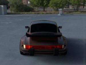 porsche 911 930 hdri 3D Model