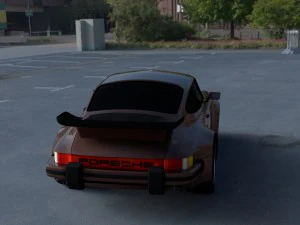 porsche 911 930 hdri 3D Model