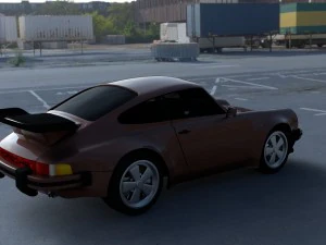 porsche 911 930 hdri 3D Model